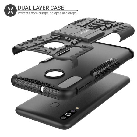 Olixar ArmourDillo Samsung Galaxy M30 Protective Case - Black