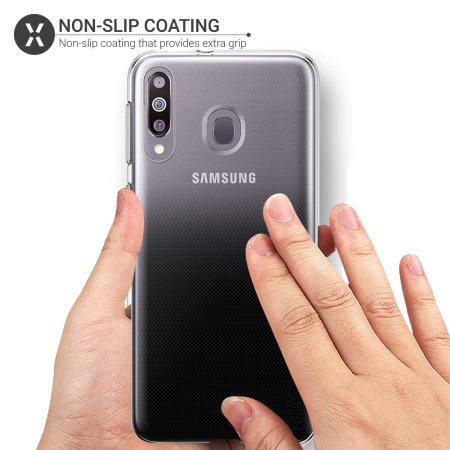 Coque Samsung Galaxy M30 Olixar Ultra-mince en gel – 100% Transparent