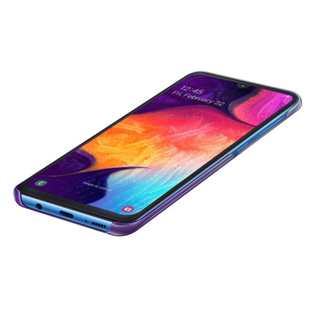 Officieel Samsung Galaxy A30 Gradation Cover Case - Violet