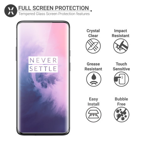 Olixar OnePlus 7 Pro Full Cover Glass Screen Protector