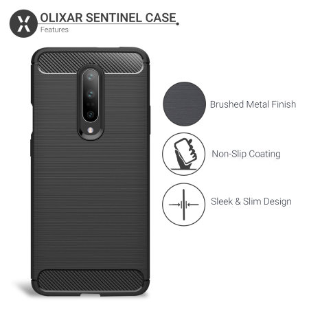Olixar Sentinel OnePlus 7 Pro Skal och Glass Skärmskydd