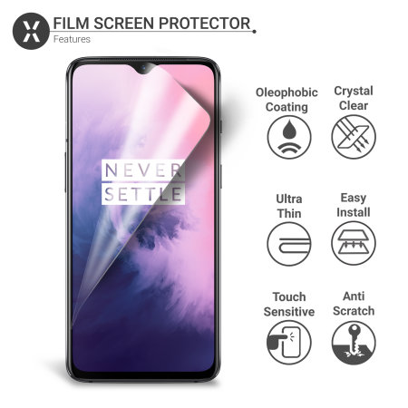 Olixar OnePlus 7 Screen Protector 2-in-1 Pack
