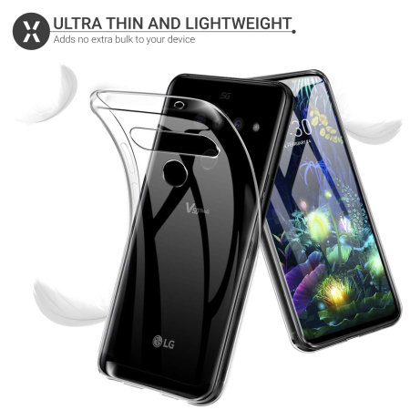 Coque LG V50 ThinQ Olixar Ultra-mince en gel – 100% Transparent