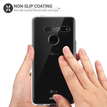 Coque LG V50 ThinQ Olixar Ultra-mince en gel – 100% Transparent