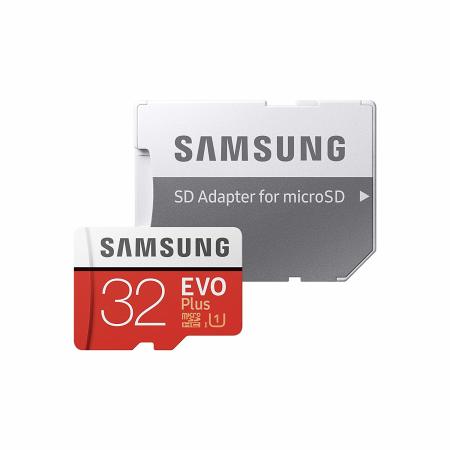 Tarjeta memoria MicroSDXC EVO Plus 32GB Samsung+adaptador SD-Clase 10