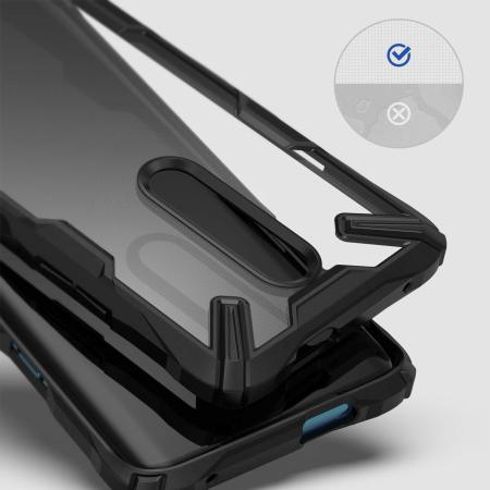 Coque OnePlus 7 Pro Rearth Ringke Fusion X – Noir