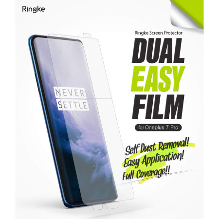 Ringke OnePlus 7 Pro Full Cover Screen Protectors (2 Pack)