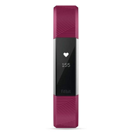 Fitbit Alta HR in Fuchsia Fitness Tracker - Large