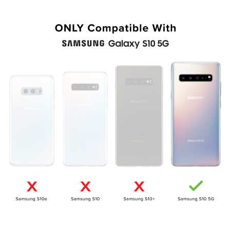 Zizo Bolt Samsung Galaxy S10 5G Deksel - Rød