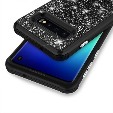 Zizo Stellar Series Samsung Galaxy S10 Case - Black