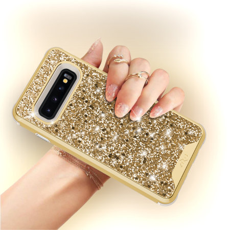 Zizo Stellar Series Samsung Galaxy S10 Plus Case - Gold