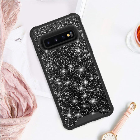 Zizo Stellar Series Samsung Galaxy S10 Plus Case - Black