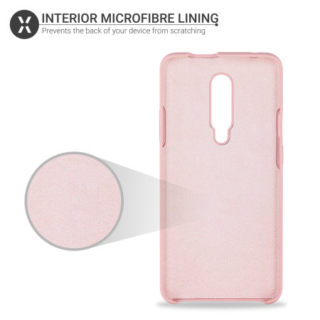 Olixar OnePlus 7 Pro Soft Silicone Case - Pastel Pink