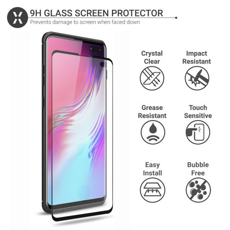 Olixar Sentinel Samsung Galaxy S10 5G Case And Glass Screen Protector