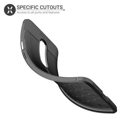 Olixar Attache OnePlus 7 Pro 5G Leather-Style Protective Case - Black