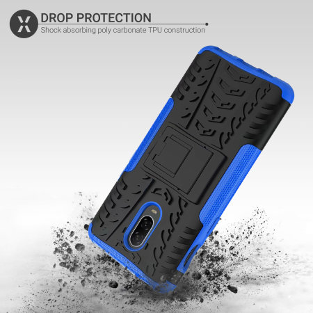 Olixar ArmourDillo OnePlus 7 Protective Deksel -Blå