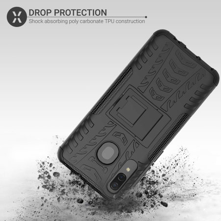 Olixar ArmourDillo Samsung Galaxy A20 Protective Case - Black