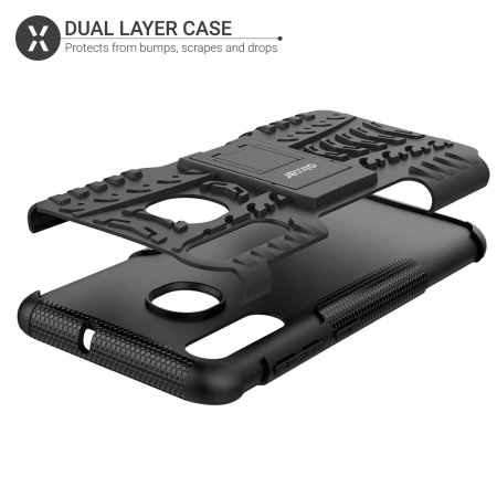 Olixar ArmourDillo Samsung Galaxy A20 Protective Case - Black