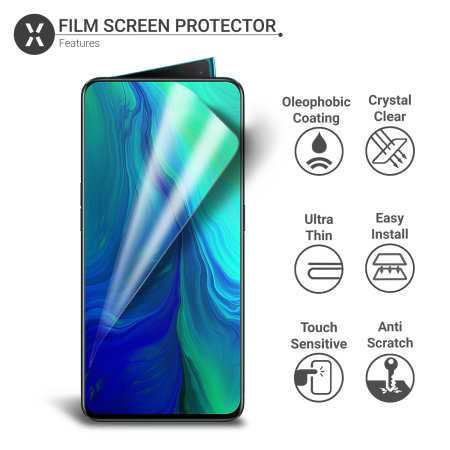 Protection d'écran Oppo Reno 5G Film protecteur Olixar – Pack de 2