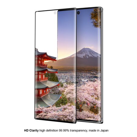 Protection d'écran Samsung Galaxy Note 10 Eiger 3D en verre trempé