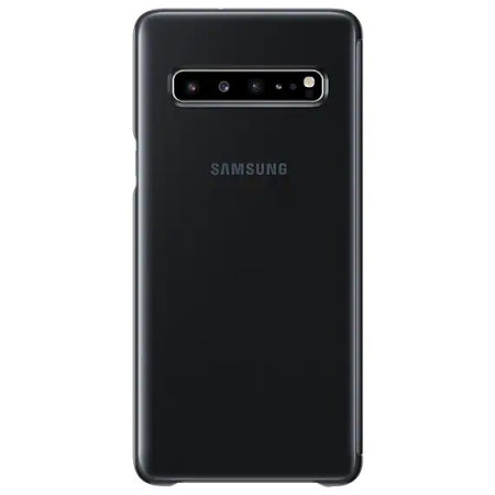 Official Samsung Galaxy S10 5G Clear View Cover Case - Black