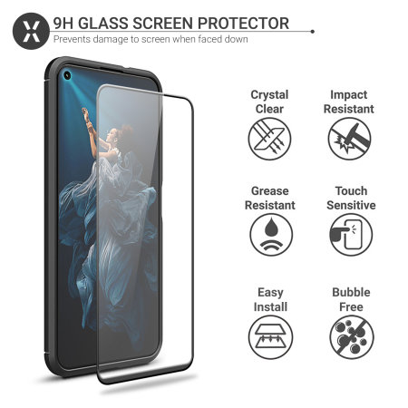 Olixar Sentinel Honor 20 Pro deksel og skjermbeskytter i glass