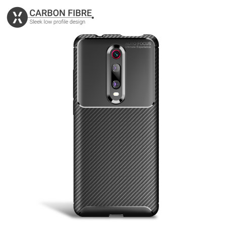 Olixar Carbon Fibre Xiaomi Mi 9T Case - Black