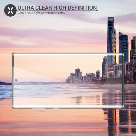 Olixar Samsung Galaxy Note 10 Plus Hartglas Displayschutzfolie