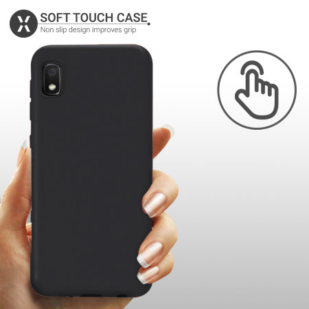 Olixar Samsung Galaxy A10e Soft Silicone Case - Black