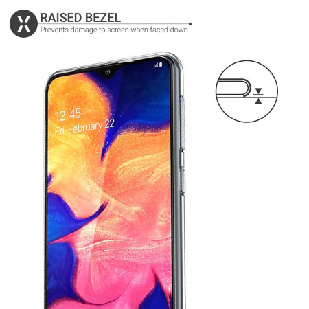 Coque Samsung Galaxy A10e Olixar FlexiShield en gel – Transparent