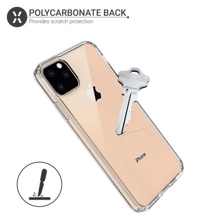Olixar ExoShield Tough Snap-on iPhone 11 Pro Case - Crystal Clear
