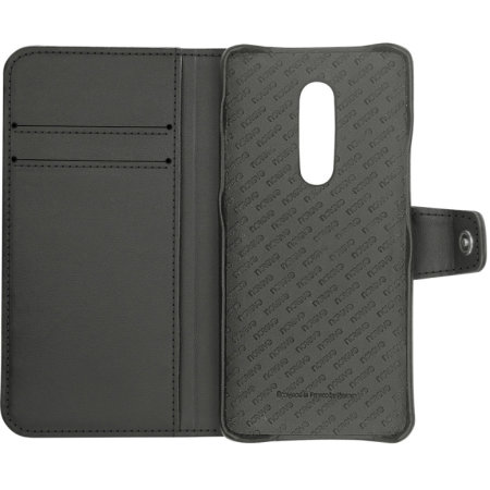 Noreve Tradition B OnePlus 7 Pro Leather Wallet Case - Black