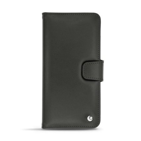 Noreve Tradition B OnePlus 7 Leather Wallet Case - Black