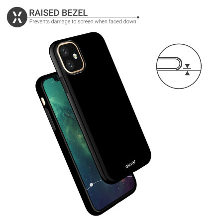 Olixar FlexiShield iPhone 11 Gel Case - Solid Black