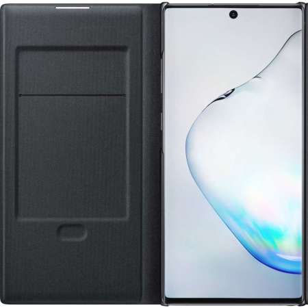 Offizielle Samsung Galaxy Note 10 Plus Hülle LED View Cover - Schwarz