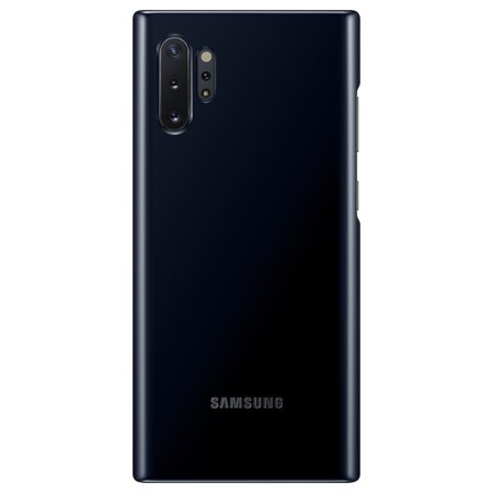 Offizielle Samsung Galaxy Note 10 Plus LED Abdeckungshülle - Schwarz