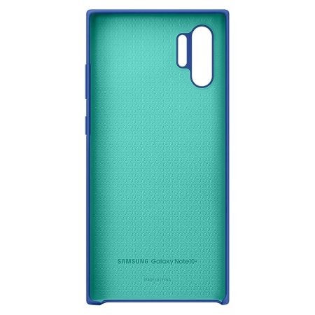Official Samsung Galaxy Note 10 Plus Silicone Cover Skal - Blå