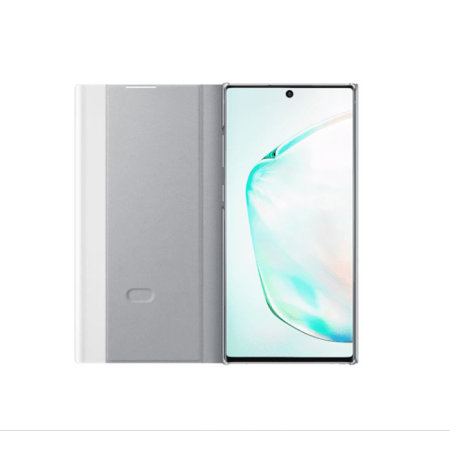 Clear View officielle Samsung Galaxy Note 10 Plus – Argent