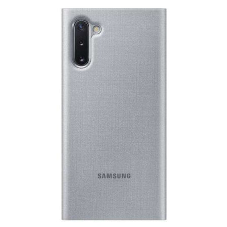 LED View Cover officielle Samsung Galaxy Note 10 – Argent