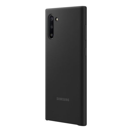 Coque Officielle Samsung Galaxy Note 10 Silicone Cover – Noir
