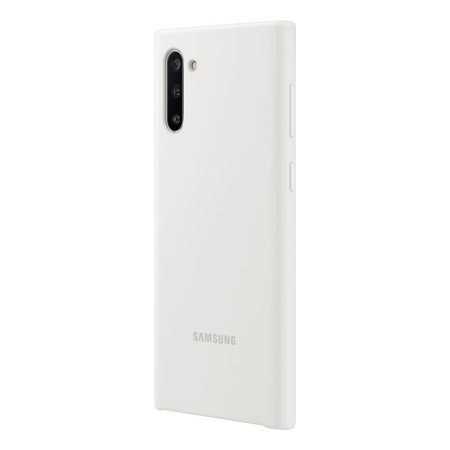 Funda Samsung Galaxy Note 10 Oficial Silicone Cover - Blanca