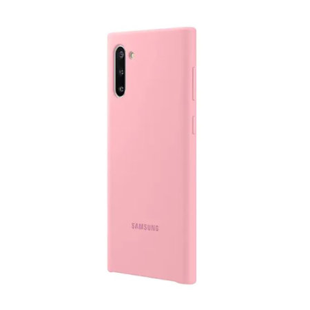 Official Samsung Galaxy Note 10 Silicone Cover - Pink