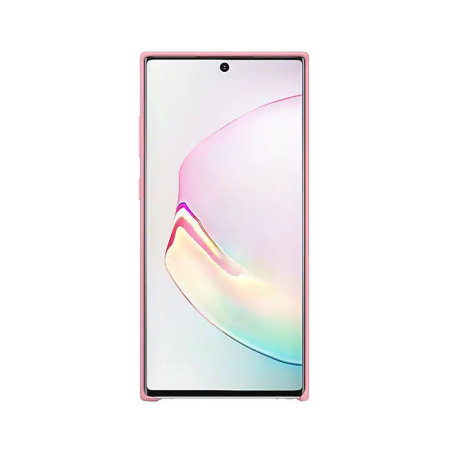 Official Samsung Galaxy Note 10 Silicone Cover Skal - Rosa