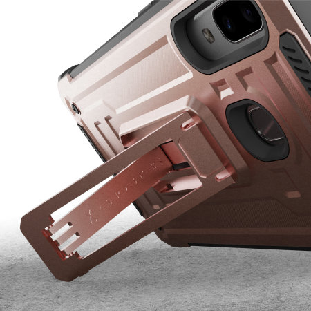Ghostek Iron Armor 2 Samsung A20 Case & Screen Protector - Rose Gold