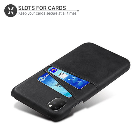 Olixar Farley RFID Blocking iPhone 11 Pro Wallet Case - Black