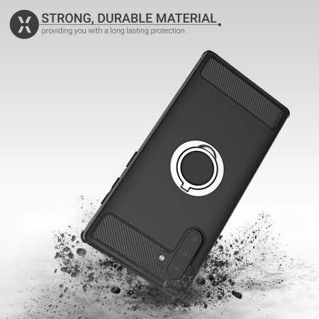 Olixar ArmaRing robust skal med fingerhållare för Galaxy Note 10-Svart