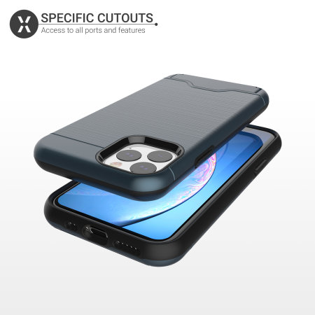 Olixar X-Ranger iPhone 11 Pro Max Tough Case - Marine Blue