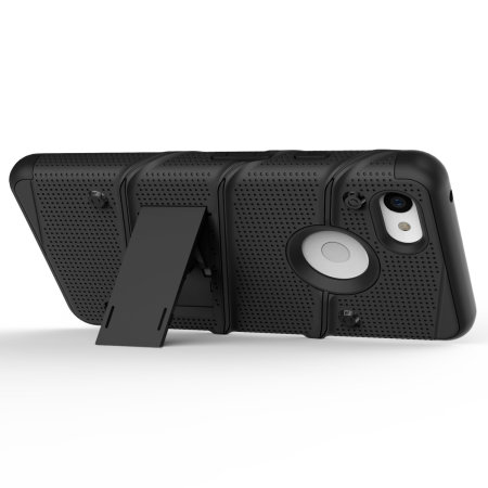 Zizo Bolt Google Pixel 3A Tough Case & Screen Protector - Black