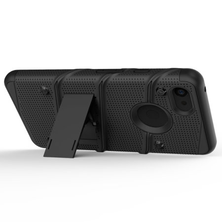 Zizo Bolt Google Pixel 3A XL Tough Case & Screen Protector - Black
