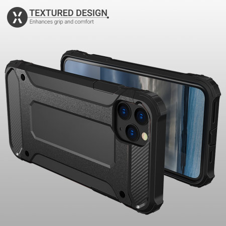 Olixar Delta Armour Protective iPhone 11 Pro Case - Black